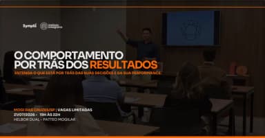 Masterclass - O Comportamento por Trás dos Resultados em Mogi das Cruzes