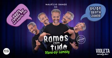 MAURÍCIO RAMOS em RAMOS COM TUDO na rua augusta! - Stand Up Comedy em São Paulo
