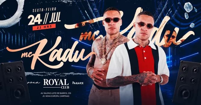 Imagem do MC KADU NA ROYAL CLUB