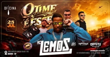 MC LEMOS+PAGODE+DJS em Bauru