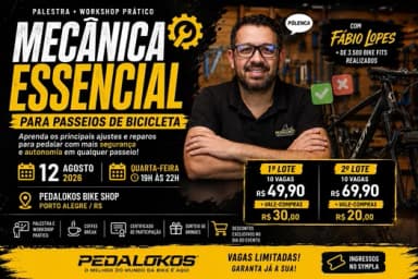 Mecânica Essencial para Passeios de Bicicleta | Workshop Prático com Fábio Lopes em Porto Alegre