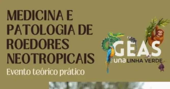 Imagem do Medicina e Patologia de Roedores Neotropicais: curso teórico prático