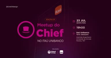 Meetup do Chief | Itaú Unibanco - Edição 01 em São Paulo