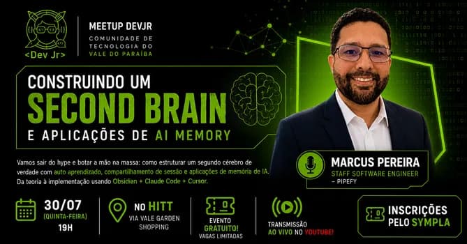 Imagem do Meetup Julho - IA
