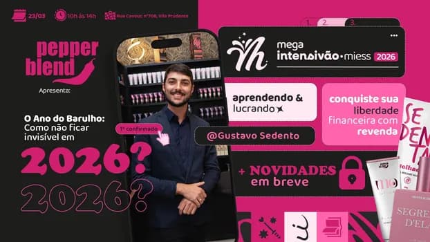 Imagem do Mega Intensivão Pepper Blend - O Ano do Barulho: Como não ficar invisível em 2026?