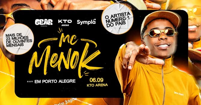 Imagem do MENO K // 06.9 // KTO ARENA