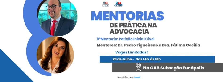 Imagem do MENTORIA DE PRÁTICA EM PETICIONAMENTO