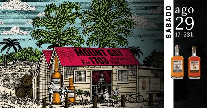 Imagem do Menu Degustação - Mount Gay Barbados Rum