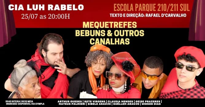 Imagem do MEQUETREFES, BEBUNS E OUTROS CANALHAS