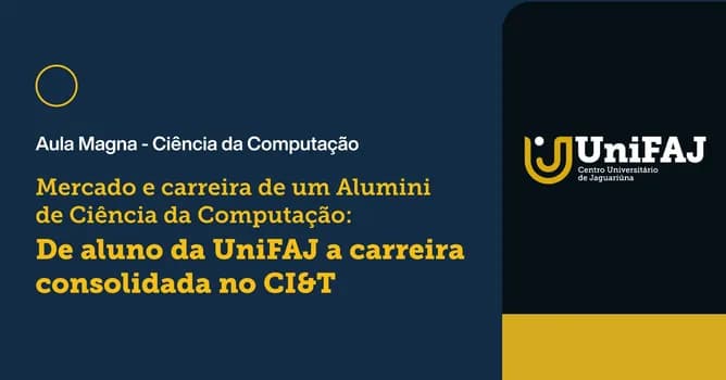 Imagem do Mercado e carreira de um Alumini de Ciência da Computação