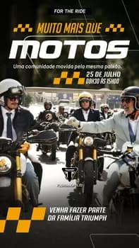 Mês Do Motociclista - Triumph Floripa em Florianópolis