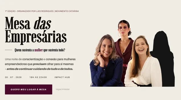 Imagem do Mesa das Empresárias