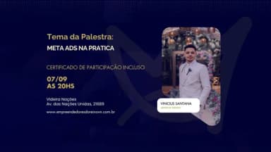 Meta Ads na pratica (Gratuito) em São Paulo