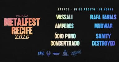 METAL FEST RECIFE 2026 - 8ª EDIÇÃO em Recife