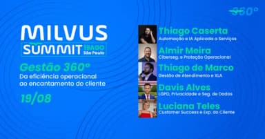 MILVUS SUMMIT 2026 | Gestão 360°: da eficiência operacional ao encantamento do cliente em São Paulo