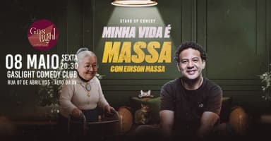 MINHA VIDA É MASSA com EDSON MASSA / STAND UP COMEDY em CURITIBA em Curitiba