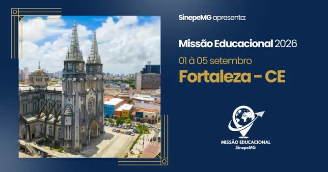 Imagem do MISSÕES NACIONAIS SINEPEMG 2026 (VISITAS PEDAGÓGICAS) - Pré-Inscrição