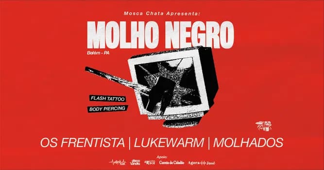 Imagem do MOLHO NEGRO + OS FRENTISTA + LUKEWARM + MOLHADOS