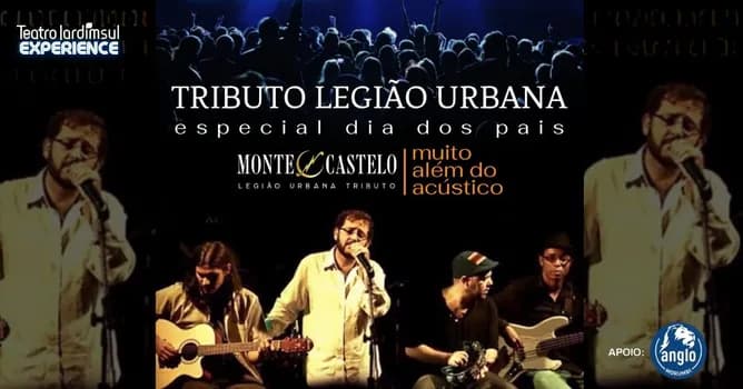 Imagem do Monte Castelo” – Tributo a Legião Urbana