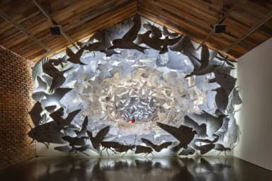 MOON Network | Jantar-Resenha no Mata Città após Exposição Es Devlin em São Paulo
