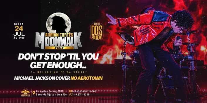Imagem do Moonwalk Fest Um Tributo a Michael Jackson