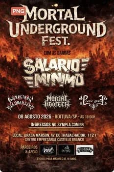 Imagem do Mortal Underground Fest