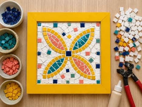 Imagem do Mosaico: A Arte de Unir Fragmentos