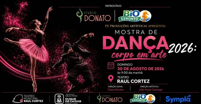 Imagem do Mostra de Dança 2026 Corpo em Arte