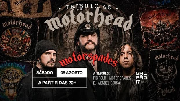 Imagem do Motörhead Tribute Night - Galpão 17