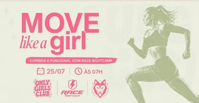 Imagem do Move Like a Girl - Only Girls Club + Race Bootcamp Sjc