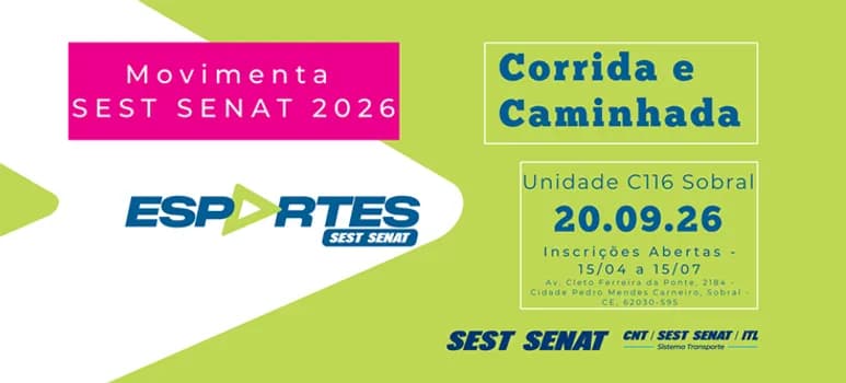 Imagem do MOVIMENTA SEST SENAT 2026