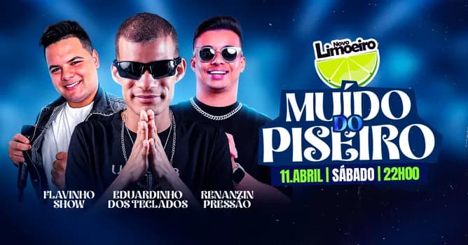 Imagem do Muído do Piseiro - Eduardinho dos Teclados e Renanzin Pressão no Novo Limoeiro