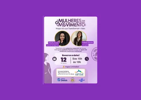 Imagem do Mulheres em Movimento - Negócios que transformam vidas