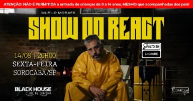 MURILO MORAES em SOROCABA - Stand up Comedy em Sorocaba