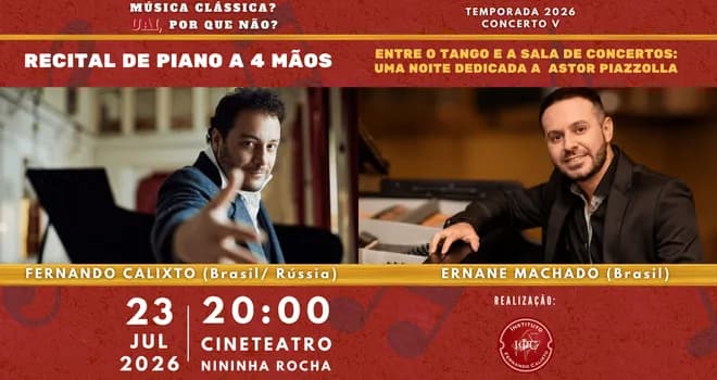 Imagem do Música Clássica? Uai, e por que não? Uma Noite Dedicada a Astor Piazzolla