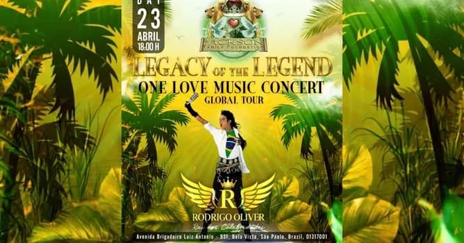 Imagem do Musical Michael Jackson - Legacy of the legend one love music concert