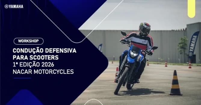 Imagem do Nacar Yamaha | Curso de pilotagem defensiva