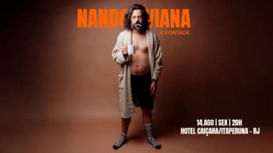 NANDO VIANA Á VONTADE - ITAPERUNA em Itaperuna