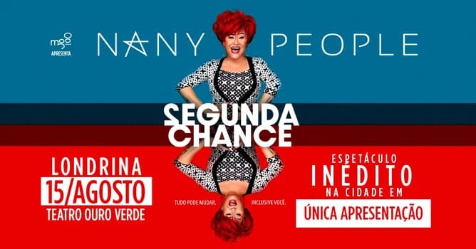 Imagem do NANY PEOPLE na comédia "SEGUNDA CHANCE"