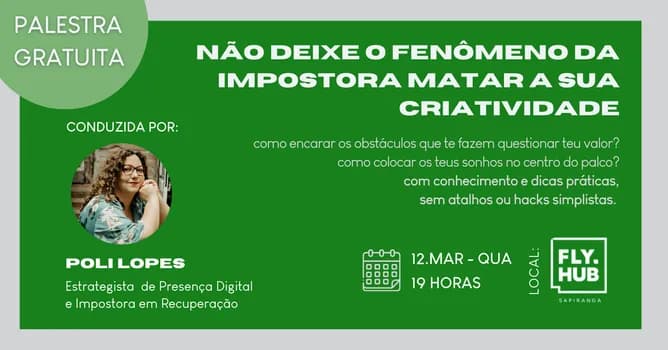 Imagem do Não deixe o fenômeno da impostora matar a sua criatividade