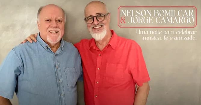 Imagem do NELSON BOMILCAR E JORGE CAMARGO - Uma noite para celebrar música, fé e amizade