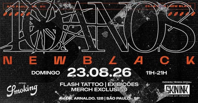 Imagem do New Black Studio 10 anos