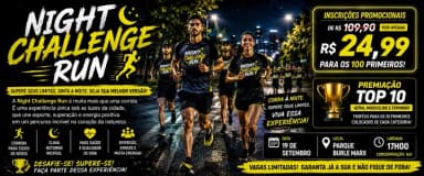 Night Challenge Run em São Paulo