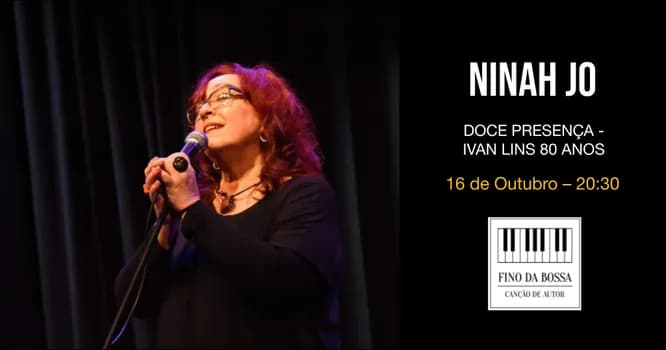 Imagem do Ninah Jo no Fino da Bossa