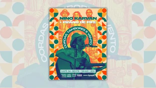 Imagem do Nino Karvan + Pífano de Pife | Cordas, Tambores e Vento