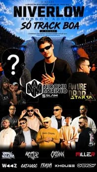 Imagem do NIVERLOW BDAY-ROBSON ADRIANO SÓ TRACK BOA 8 ANOS EDIÇÃO 2026