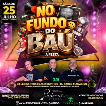 Imagem do NO FUNDO DO BAÚ - A FESTA