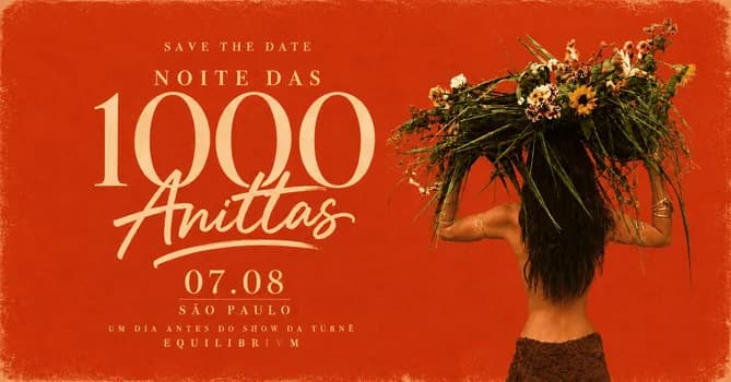 Imagem do Noite das 1000 Anittas | São Paulo/SP