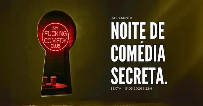 Imagem do NOITE DE COMÉDIA SECRETA | Comedy Club do Danilo Gentili