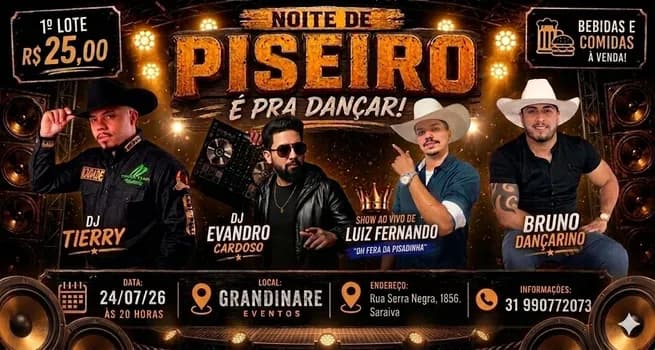 Imagem do Noite de Piseiro